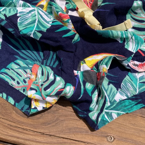 HP 🎉💕🤩 OLD NAVY tropical print cotton shorts - Picture 4 of 6